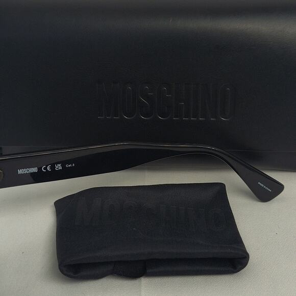 New Moschino Black and Gold Sunglasses main image 7